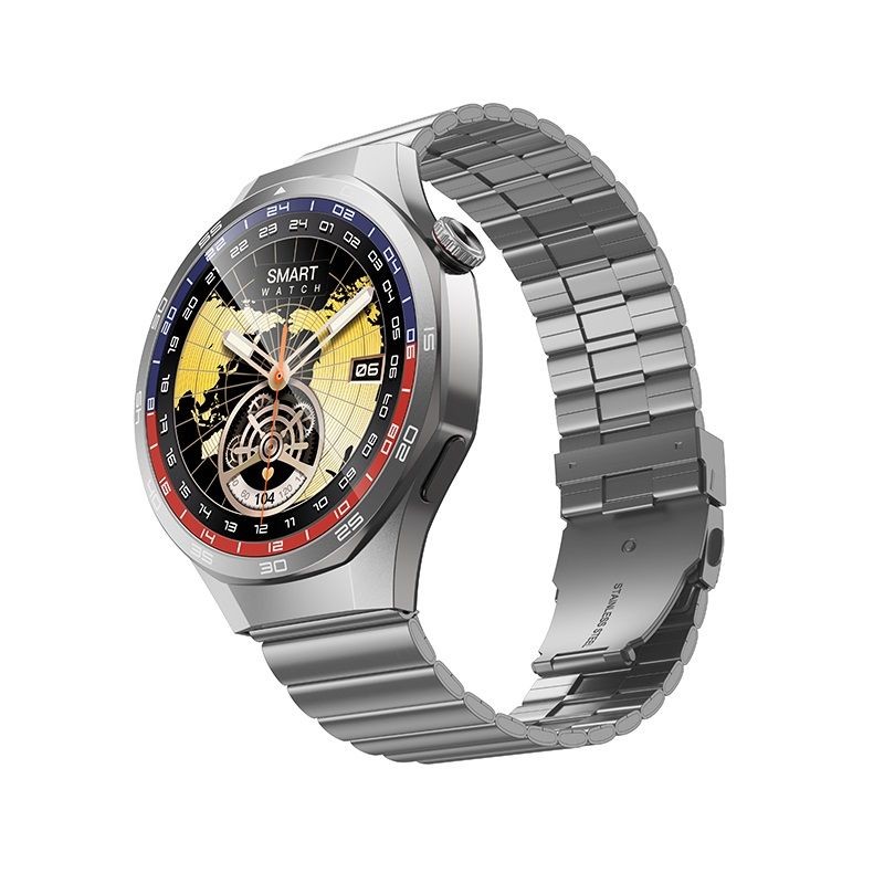 Išmanieji laikrodžiai Hoco DYD03 (1,53" TFT) (call vers) sidabriniai