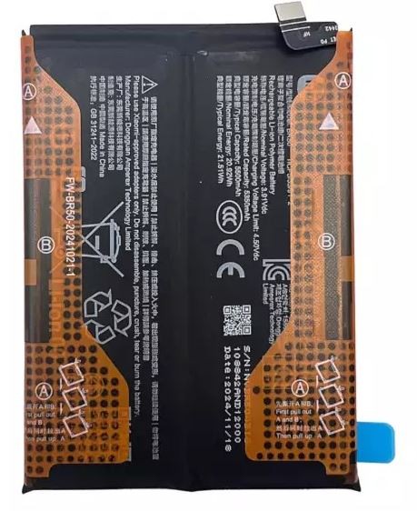 Akumuliatorius originalus Xiaomi Redmi Note 14 4G 5500mAh BR50 (service pack)