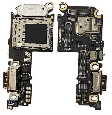 Lanksčioji jungtis Xiaomi 13 su įkrovimo kontaktu ir mikrofonu, SIM kortelės kontaktu originali (service pack)