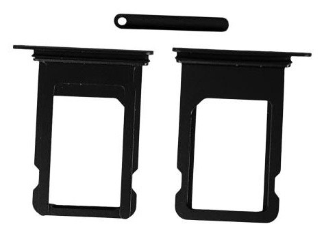 SIM kortelės laikiklis skirtas iPhone 8/SE 2020/SE 2022 juodas originalus (used Grade A)