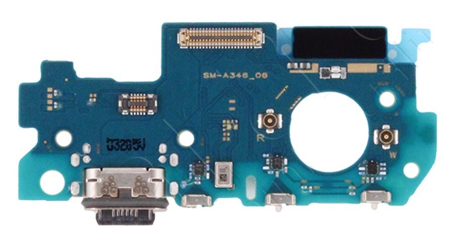 Lanksčioji jungtis Samsung A346 A34 5G 2023 su įkrovimo kontaktu ir mikrofonu originali (used Grade A)