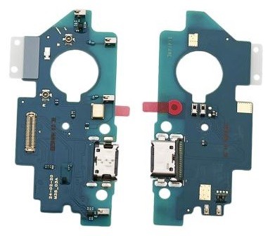 Lanksčioji jungtis Samsung M356 M35 5G su įkrovimo kontaktu, mikrofonu originali (service pack)