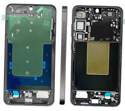 Vidinis korpusas Samsung S926 S24 Plus Phantom Black originalus (service pack)