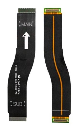 Lanksčioji jungtis Samsung G991 S21 pagrindinė (SUB CTC) originali (used Grade A)