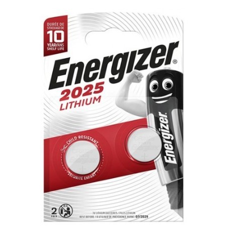 Ličio baterijos ENERGIZER 3V CR2025 (2vnt)