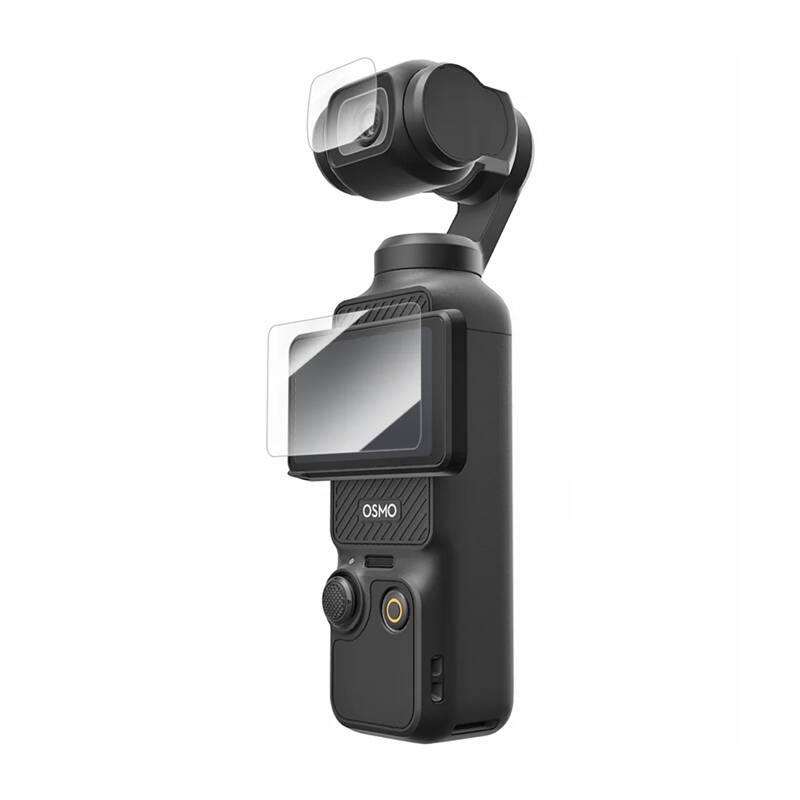 TELESIN grūdintas stiklas DJI Osmo Pocket 3 kamerai