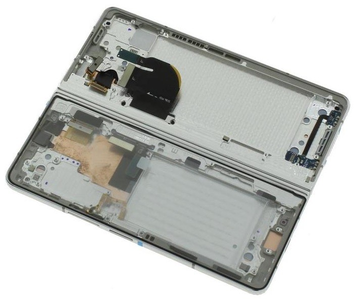 Ekranas Samsung F946 Z Fold5 5G su lietimui jautriu stikliuku (Inner) Cream originalus (used Grade B)