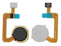 Lanksčioji jungtis Xiaomi Redmi 12C su juodu pirštų atspaudų jutikliu (fingerprint) originali (used Grade A)