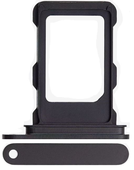 SIM kortelės laikiklis skirtas iPhone 16 Pro/16 Pro Max Black Titanium ORG