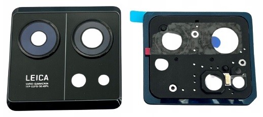 Xiaomi 13T/13T Pro kameros stikliukas su rėmeliu Black ORG