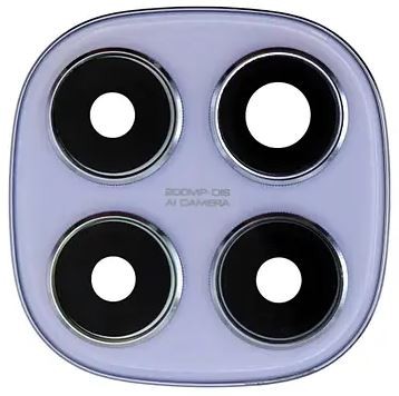 Xiaomi Redmi Note 14 Pro 4G kameros stikliukas su rėmeliu Aurora Purple ORG