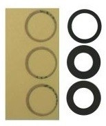iPhone 17 Pro/17 Pro Max kameros stikliukas (only lens 3pcs) ORG