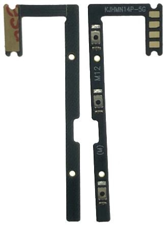 Lanksčioji jungtis Xiaomi Redmi Note 14 Pro 5G on/off, garso kontrolės ORG