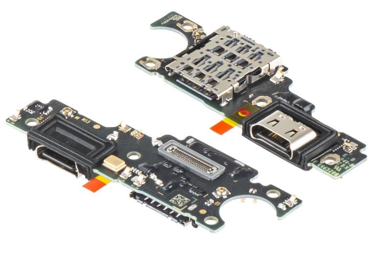 Lanksčioji jungtis Huawei Honor 400 Smart 4G su įkrovimo kontaktu, mikrofonu, SIM lizdu originali (service pack)