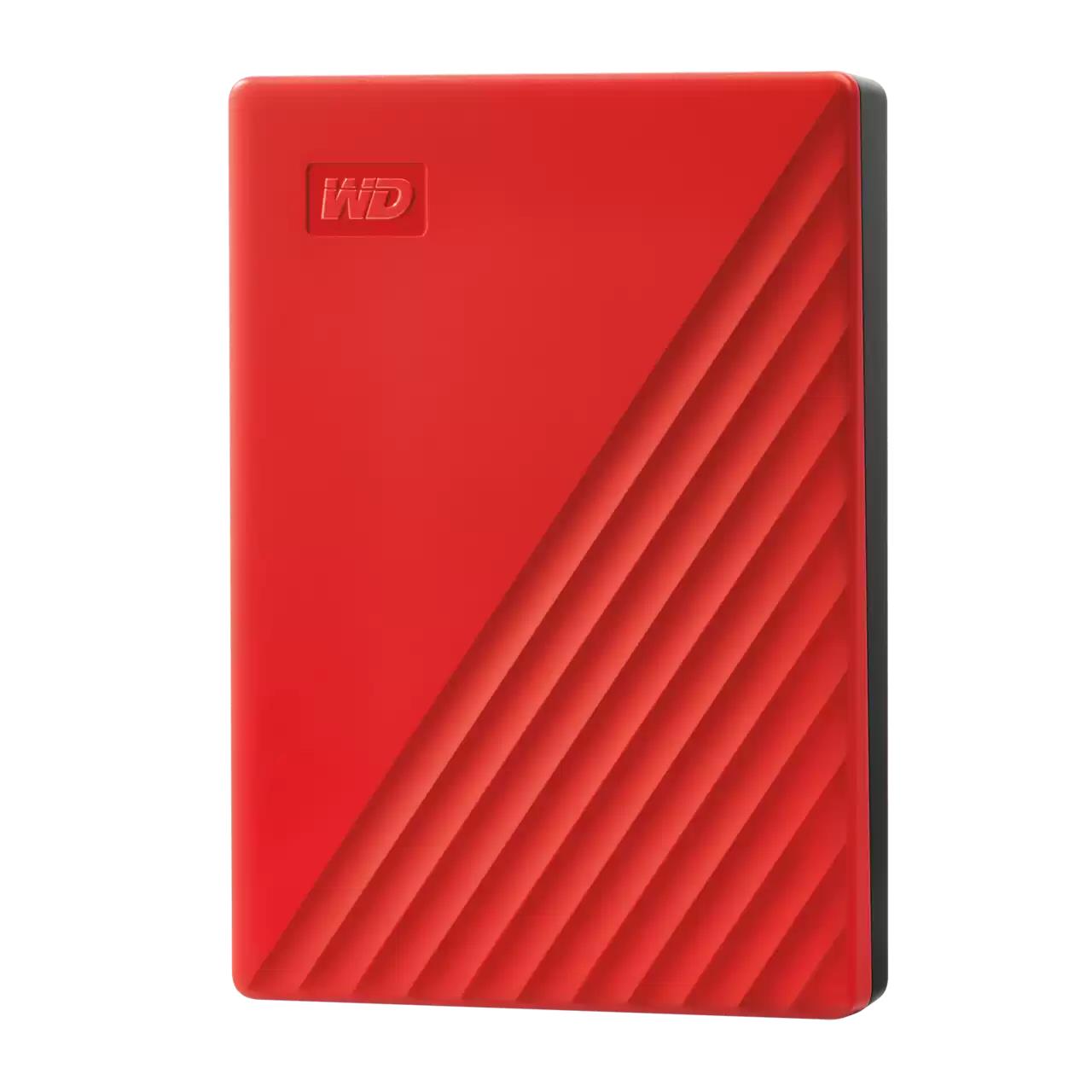 Išorinis kietasis diskas WESTERN DIGITAL My Passport 6TB USB 3.2 Raudonas
