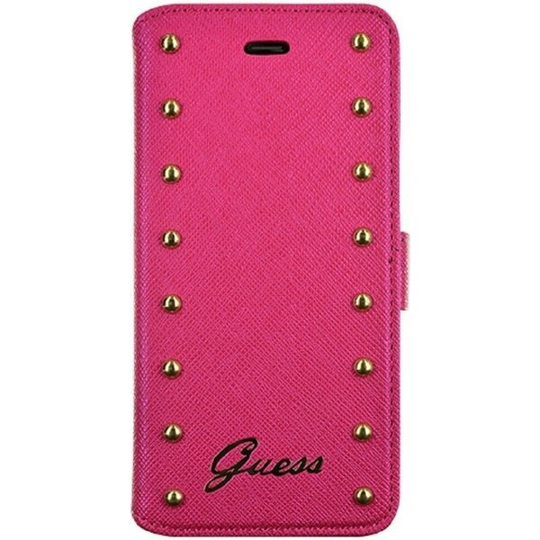 GUESS knygutės tipo dėklas GUFLBKP6LSAP IPHONE 6 PLUS juodas