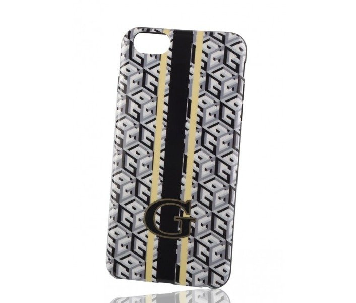 GUESS TPU dėklas G-CUBE GUHCP6GCUBK IPHONE 6 / 6S juodas