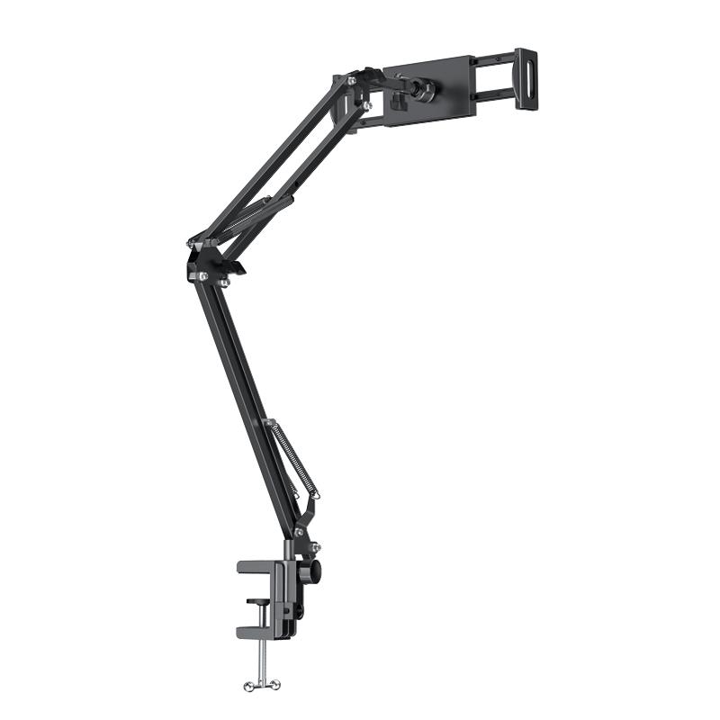 YESIDO stalinis/lovos laikiklis C296 2in1 (planšetei + telefonui) 64CM juodas