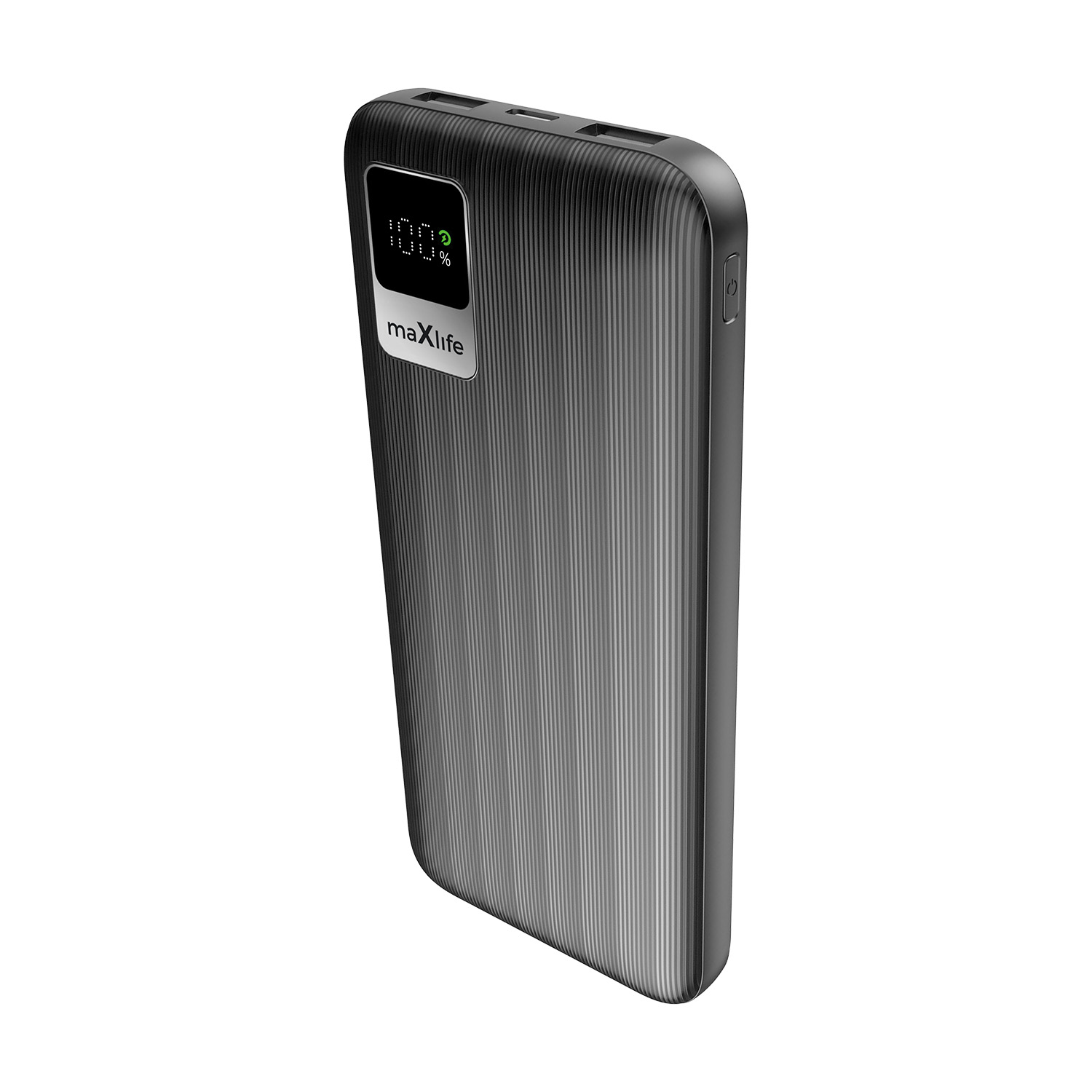 "Maxlife" maitinimo bankas MXPB-07 10000 mAh, juodas