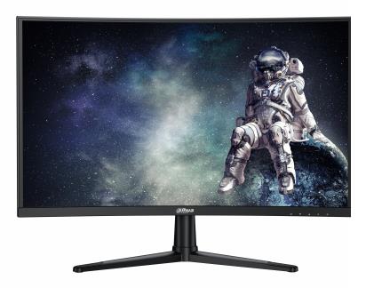 Monitorius DAHUA 23.6" 1920x1080 Full HD LED išlenktas