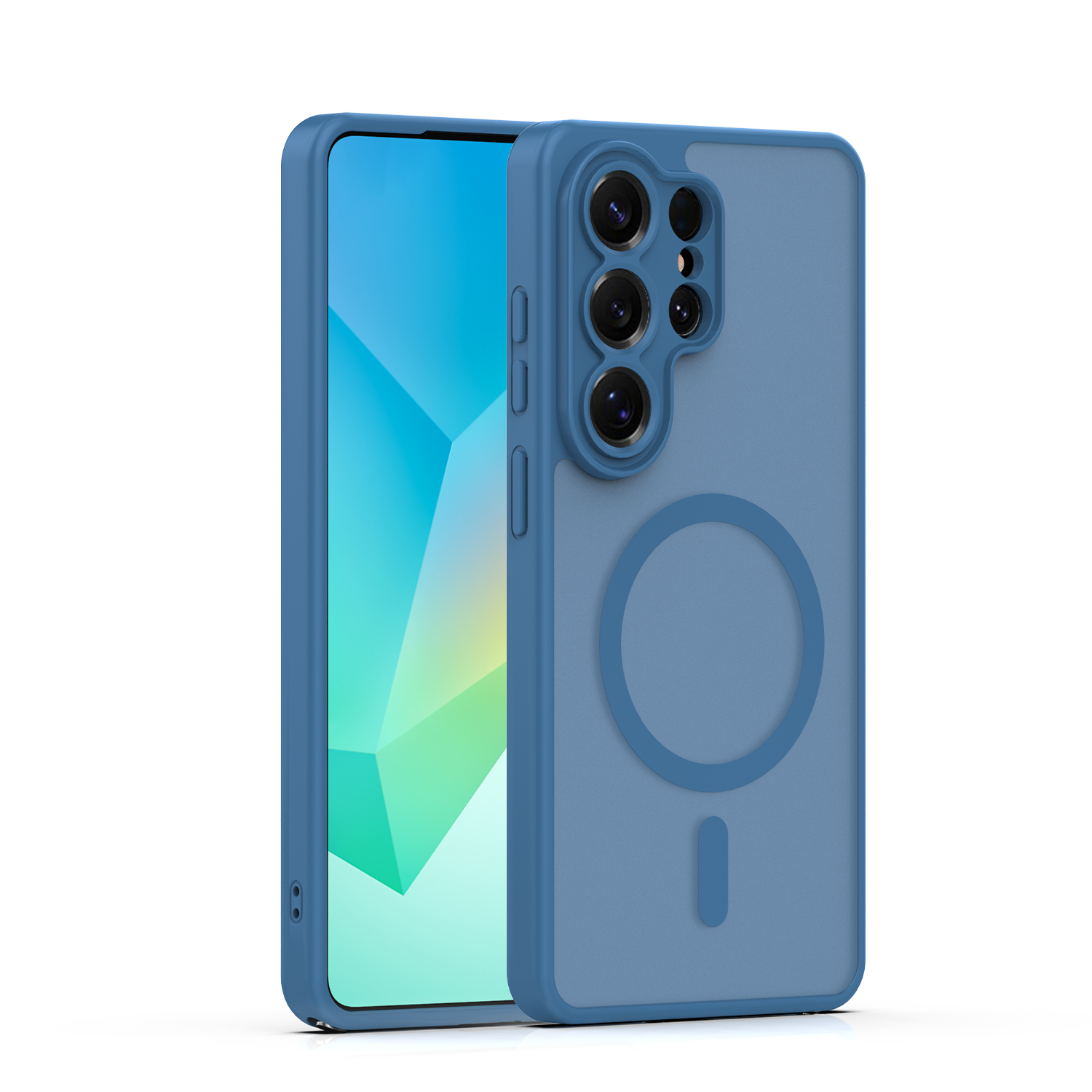 Mag Matt dėklas Samsung Galaxy S26 Ultra tamsiai mėlynas