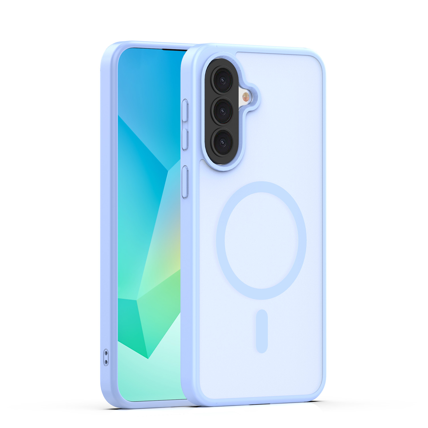 Mag Matt dėklas Samsung Galaxy A57 šviesiai mėlynas