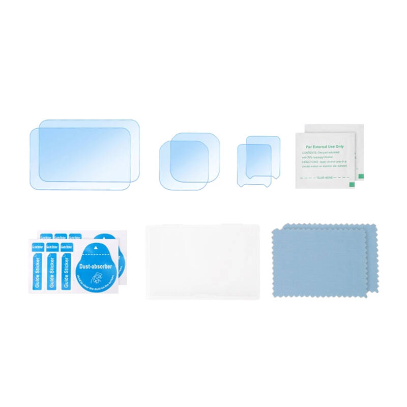 Sunnylife EP2-BHM917 grūdintų stiklų plėvelių rinkinys Insta360 Ace Pro 2 (6vnt)