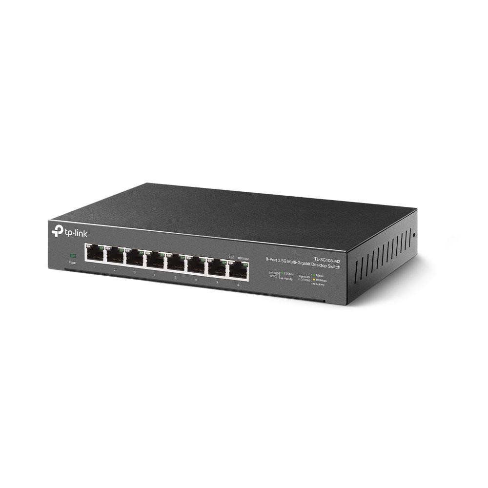 Komutatorius TP-LINK TL-SG108-M2