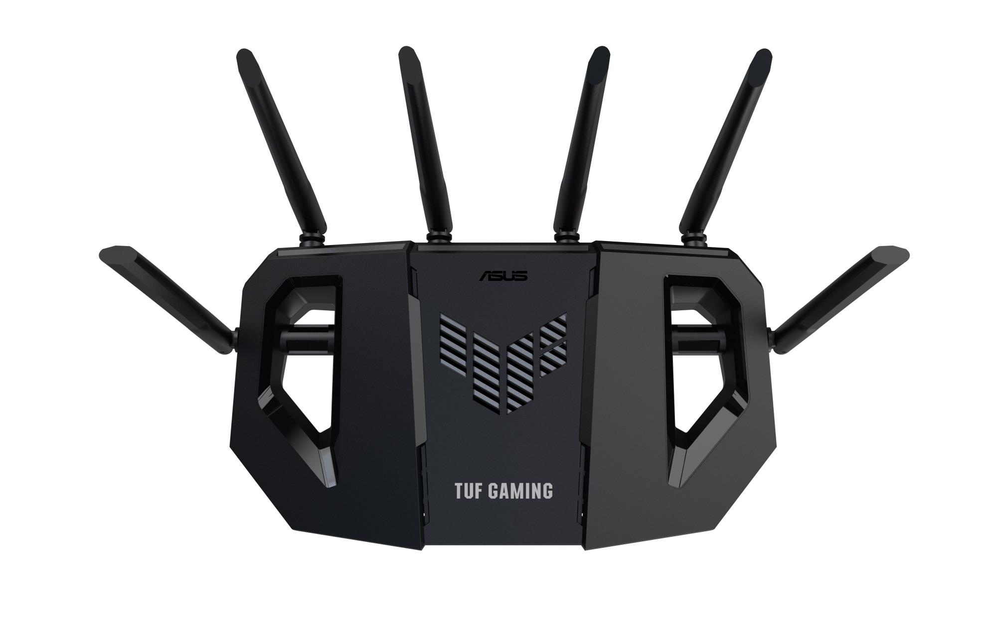 Wireless Router|ASUS|Router|6500 Mbps|Mesh|Wi-Fi 6|Wi-Fi 7|IEEE 802.11a|IEEE 802.11b|IEEE 802.11g|IEEE 802.11ac|IEEE 802.11ax|USB 3.2|3x2.5GbE|1x2.5GbE|Number of antennas 6|TUFGAMINGBE6500