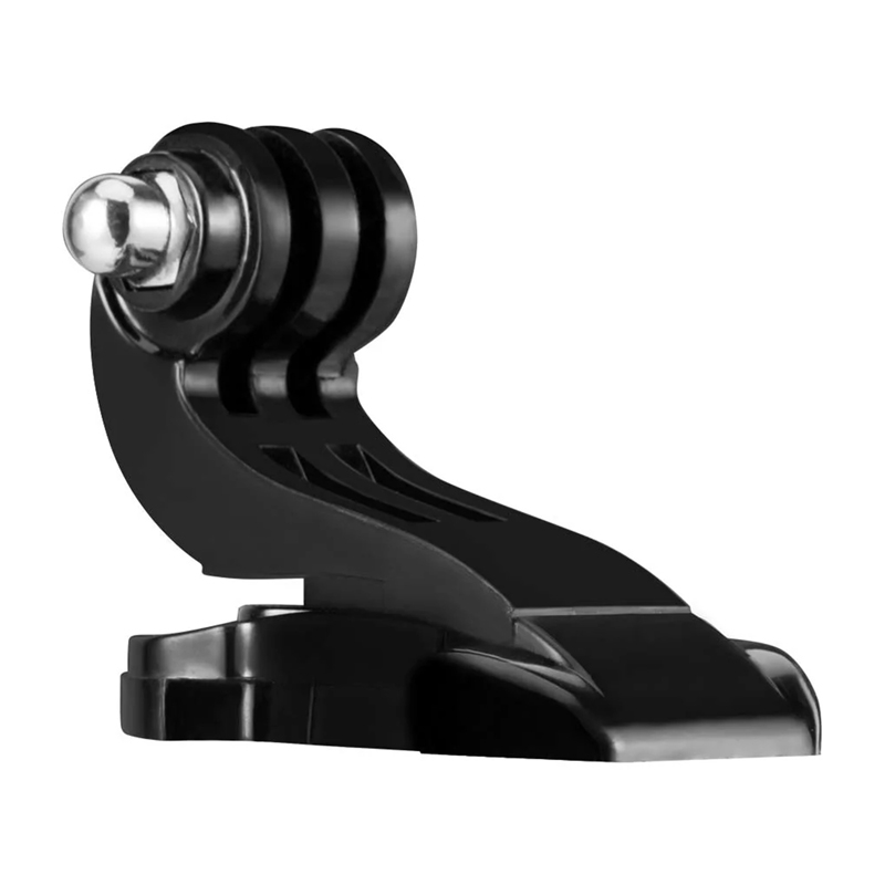 Telesin dvigubas J formos laikiklis sportinėms kameroms