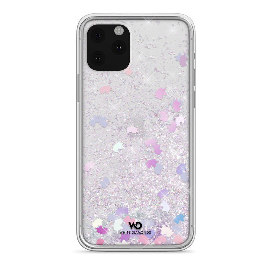 HAMA WHITE DIAMONDS Blizgantis dėklas IPHONE 11 PRO vienaragiai