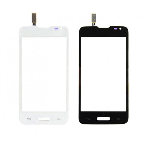 Lietimui jautrus stikliukas skirtas LG D280 L65 baltas HQ