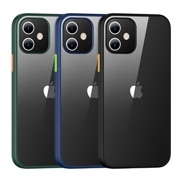 USAMS US-BH628 Dėklas PC+TPU IPHONE 12 PRO MAX juodas