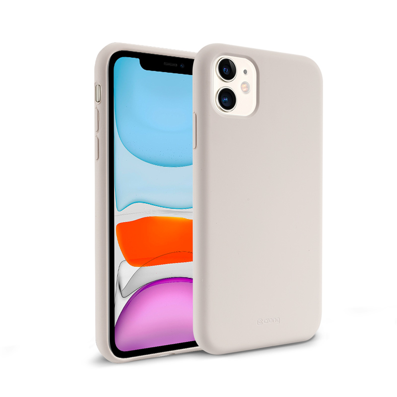 Crong Color Cover - iPhone 11 dėklas (Stone smėlio)