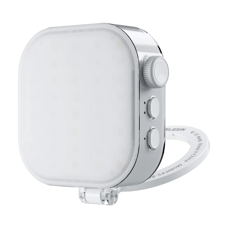 Ice Cube Telesin asmenukių lemputė su telefono laikikliu