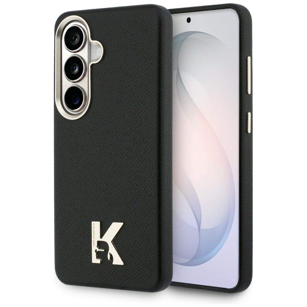 Karl Lagerfeld dėklas K Metal Logo MagSafe Samsung Galaxy S26 juodas