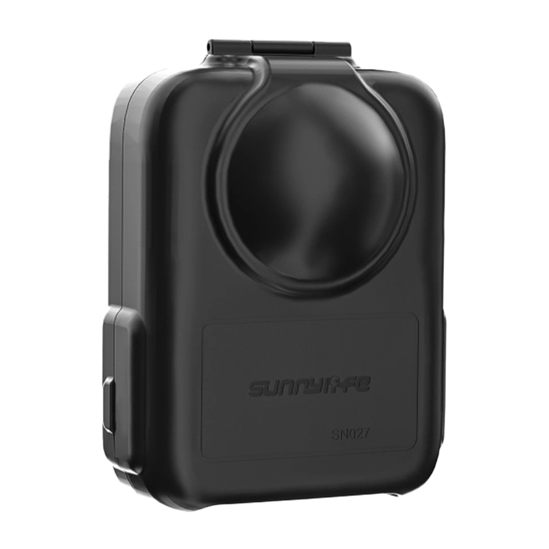 Sunnylife SN027 pusiau atviras plastikinis apsauginis dėklas (juodas)