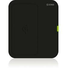 ZENS SINGLE juodas Belaidis įkroviklis