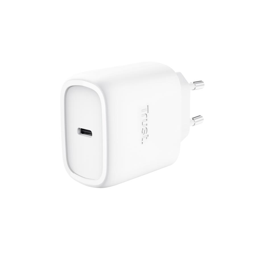 Trust Maxo 45W USB-C tinklo įkroviklis, baltas