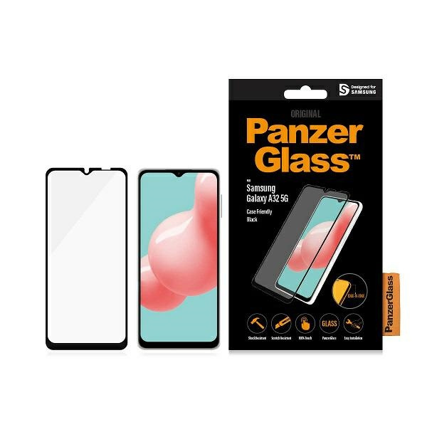 PanzerGlass Pro E2E Regular Samsung A32 5G dėklas Friendly juodas/juodas