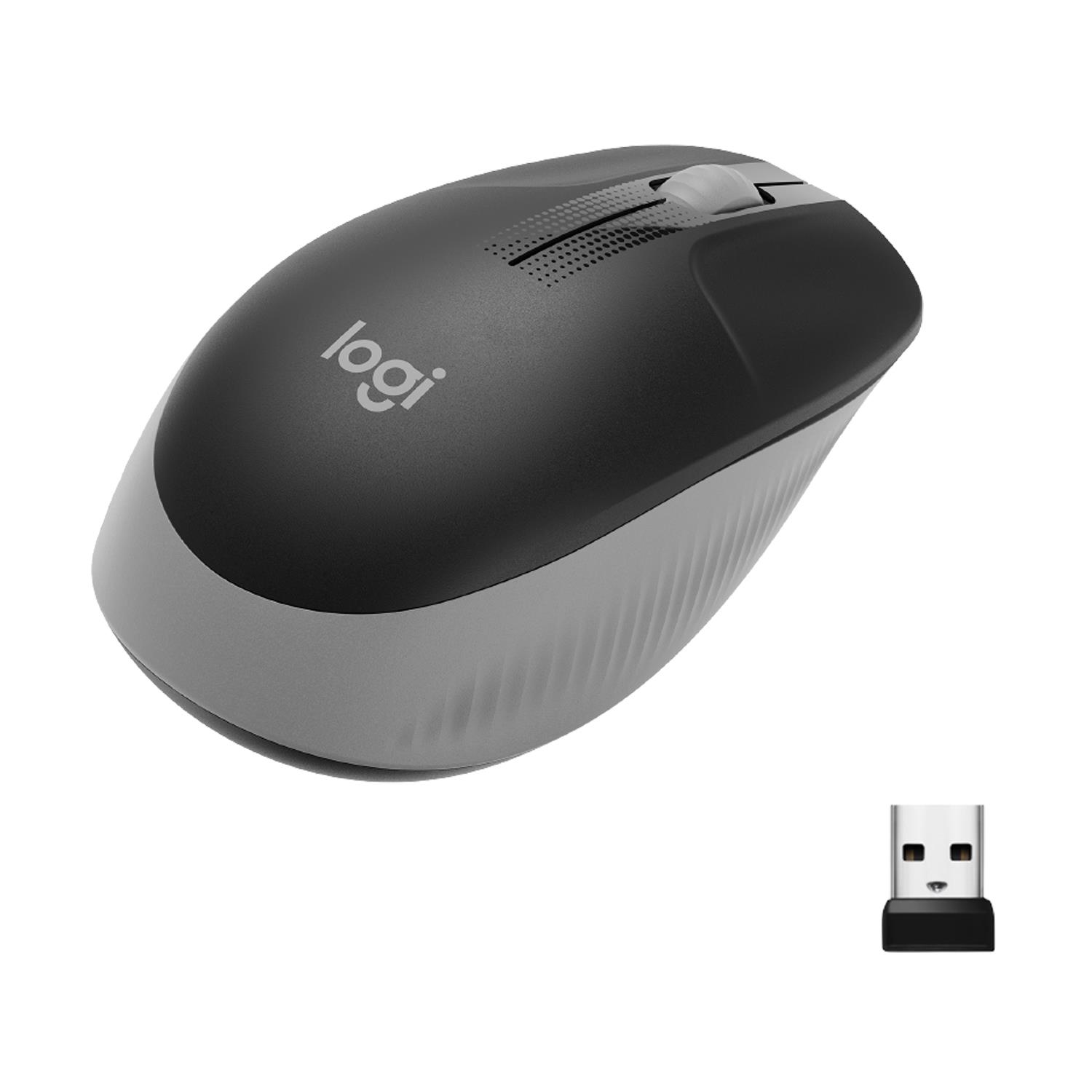 Belaidė optinė pelė Logitech M190 pilka