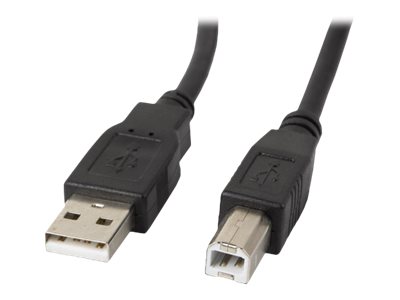 Lanberg USB-A M USB-B M 2.0 laidas 0.5m