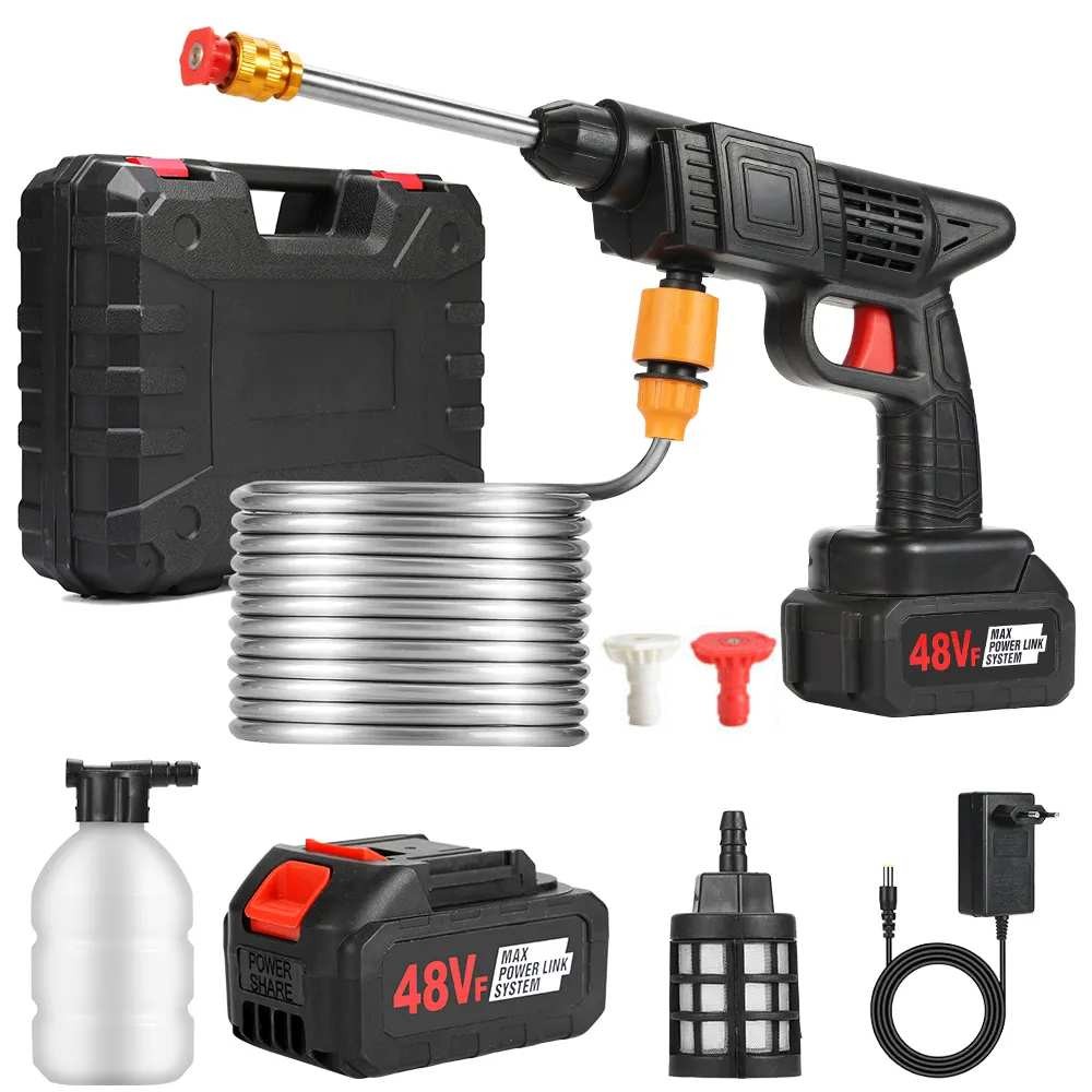 Akumuliatorinis aukšto slėgio plovimo įrenginys Reach AquaBlast