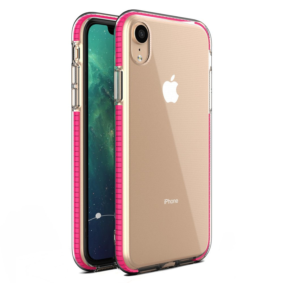VERGE gelinis dėklas IPHONE XR rožinis