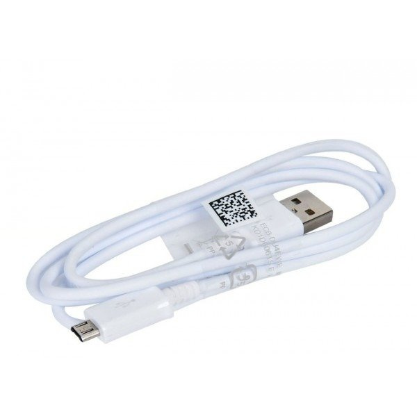 laidas MICRO USB SAMSUNG ECB-DU4EWE 150CM baltas be pakuotės