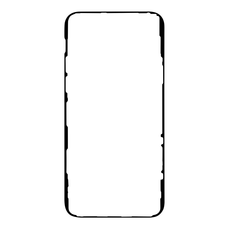 SELF -ADHESIVE ASSEMBLY TAPE LCD IPHONE 12 MINI juodas