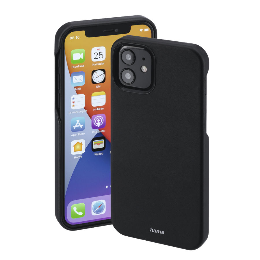 HAMA MAGSAFE FINEST SENSE dėklas IPHONE 12/12 PRO juodas 00196788