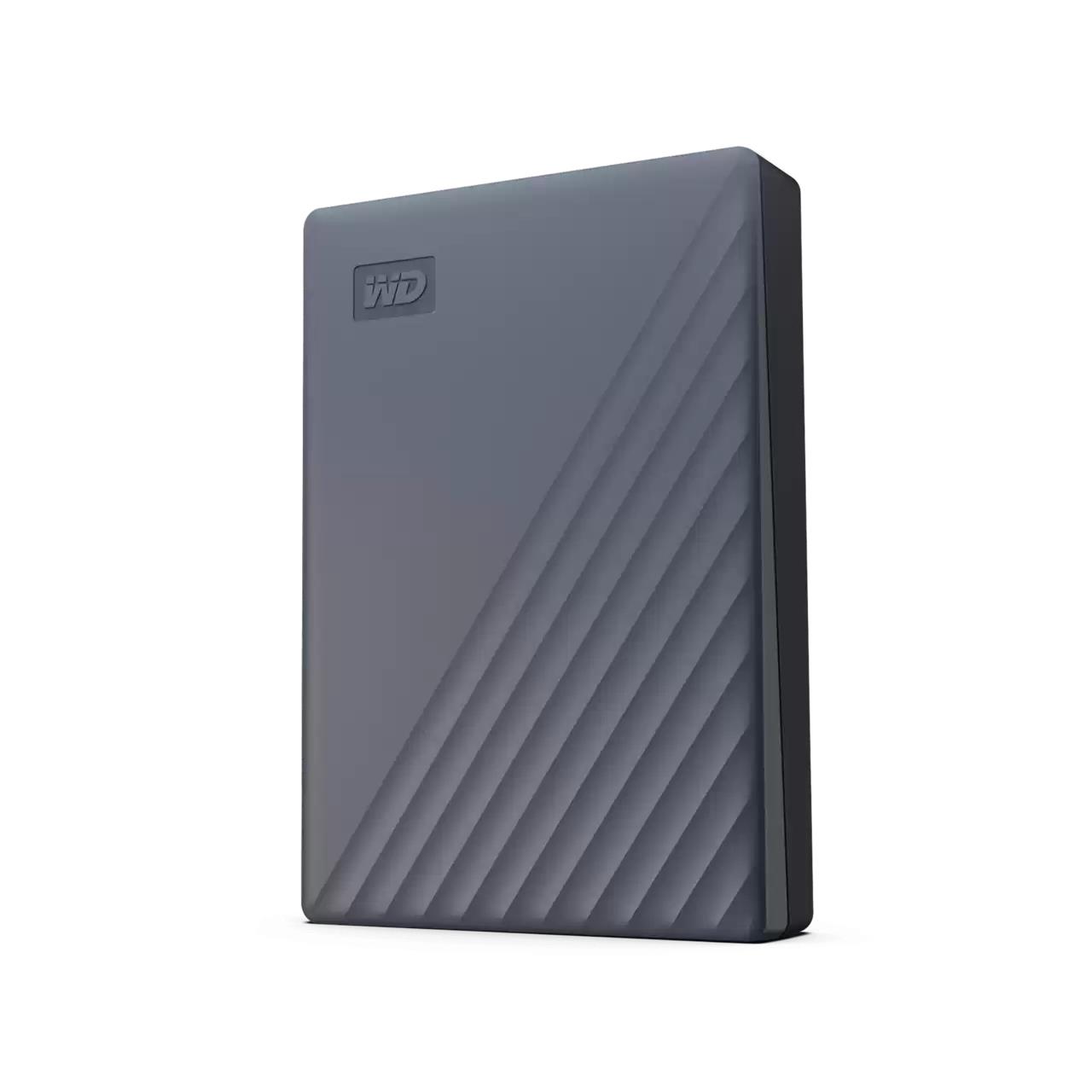 Išorinis kietasis diskas WESTERN DIGITAL My Passport 4TB USB-C pilkas