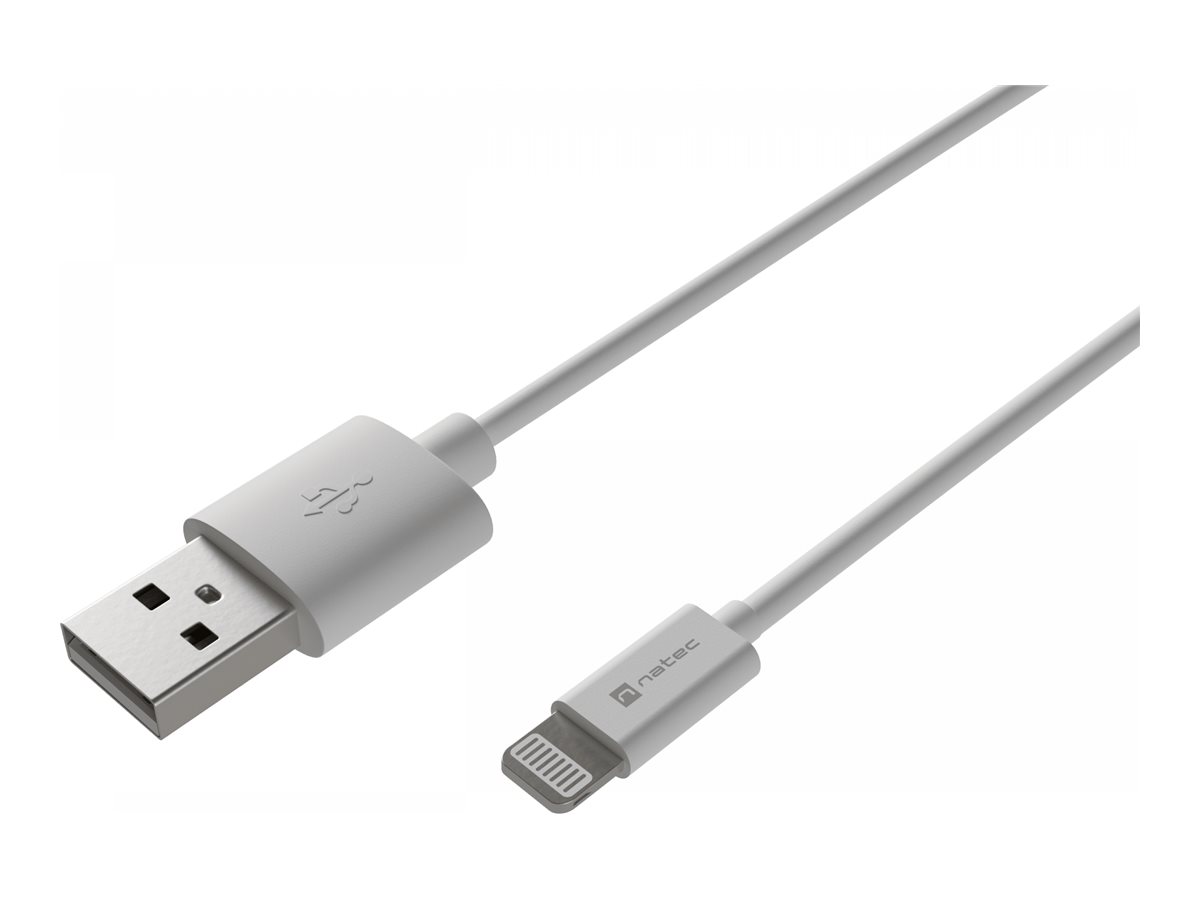 NATEC Prati laidas Lightning į USB-A M/M 2m