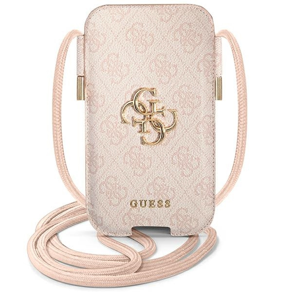 Guess rankinė GUPHL4GMGPI 6,7" rožinė hardcase 4G Big Metal Logo